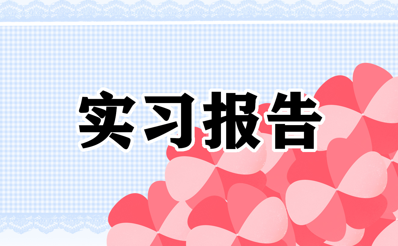 会计外勤实习报告范文