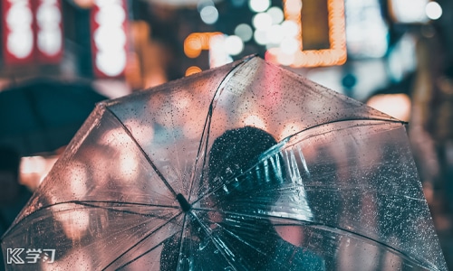 忧伤的下雨天优秀心情语录