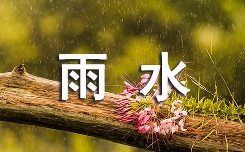 雨水节气古诗词